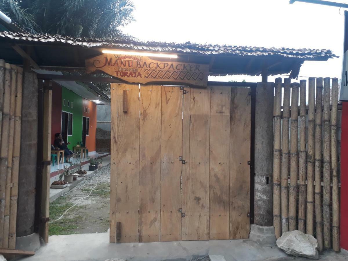 Toraja Manubackpacker Hotel Rantepao Exterior photo